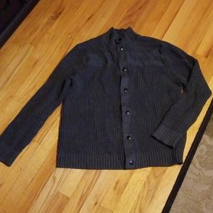 Men's gray sweater